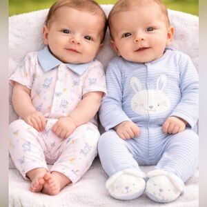 2 Newborn Easter outfits.